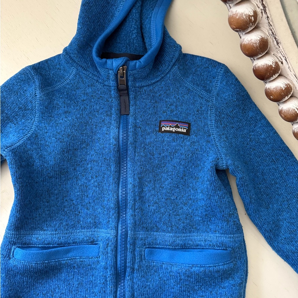 Patagonia Kids Blue Hoodie